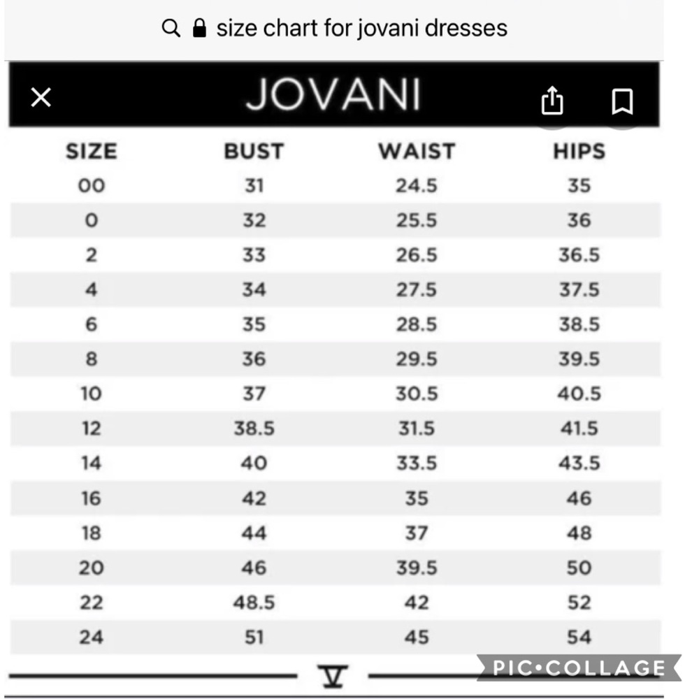 Jovani long two pc dress and top - Picture 9 of 9